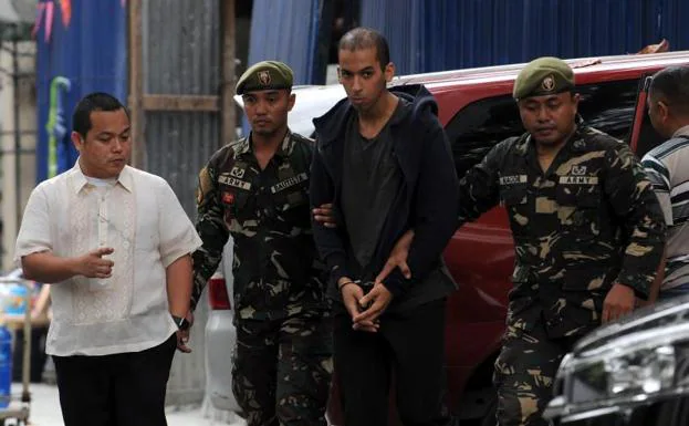 Abdelhakim Labidi Adib, el español detenido en Filipinas.