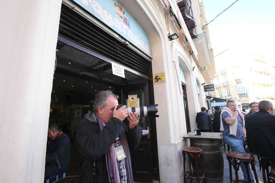 250 aficionados toman las calles de la ciudad para conseguir la mejor instantánea en la prueba organizada por SUR