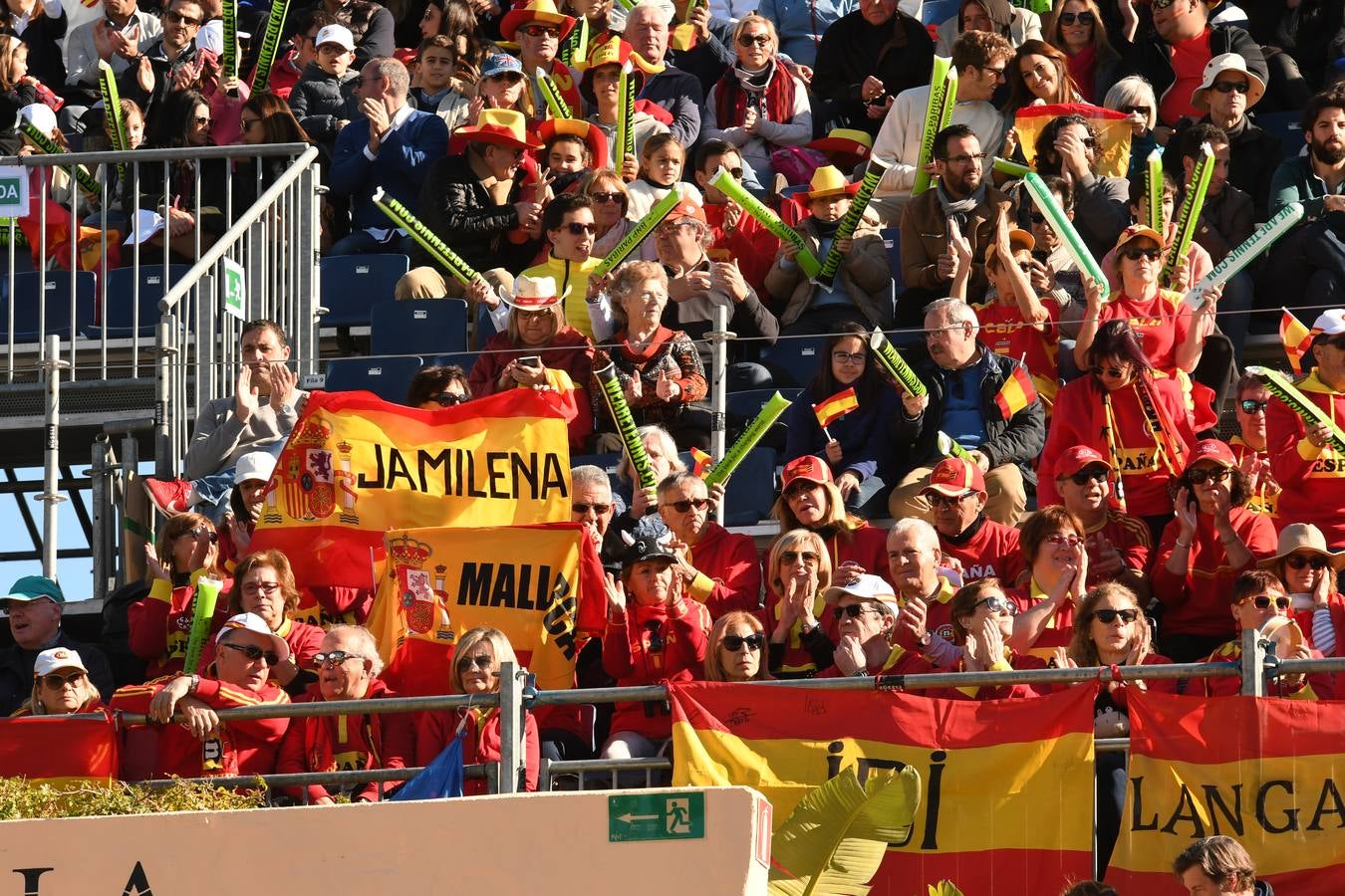 Eliminatoria de la Copa Davis entre España y Grañ Bretaña que se celebra en las instalaciones del Club de Tenis Puente Romano en Marbella 