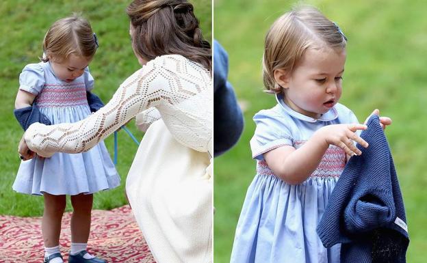 Carlota, que viste la rebeca de Mi Lucero.