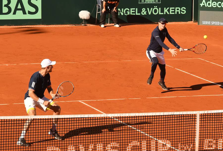 Pablo Carreño y Feliciano López vencieron sin problemas 