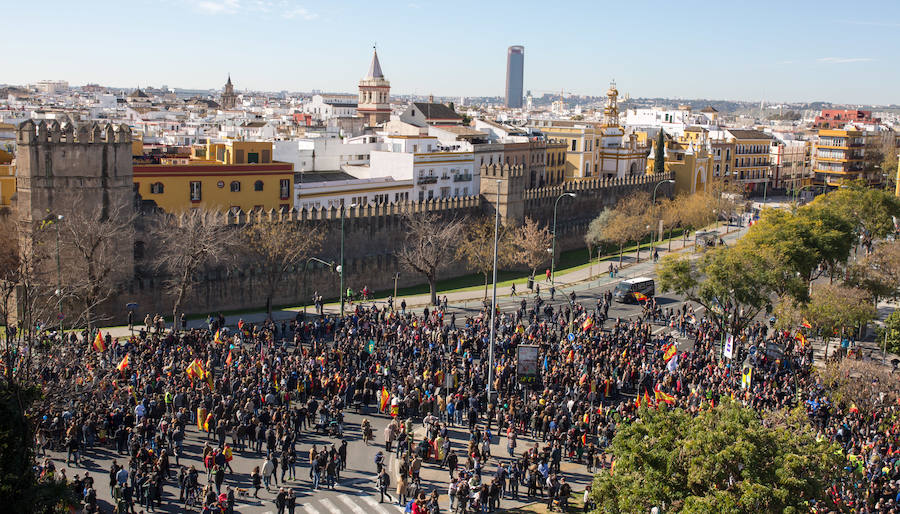 La marcha se celebró en Sevilla