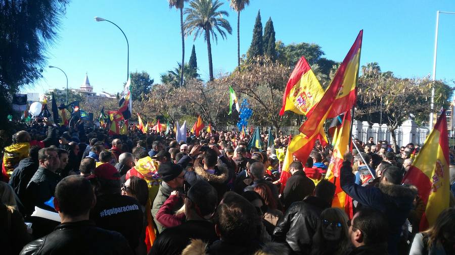 La marcha se celebró en Sevilla