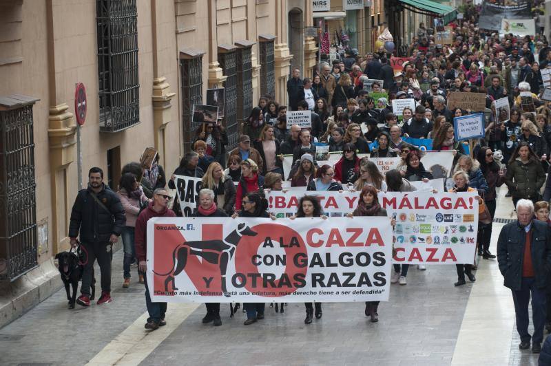 Secundan en la Plaza de la Marina la manifestación que se ha celebrado a la vez en 30 ciudades españolas