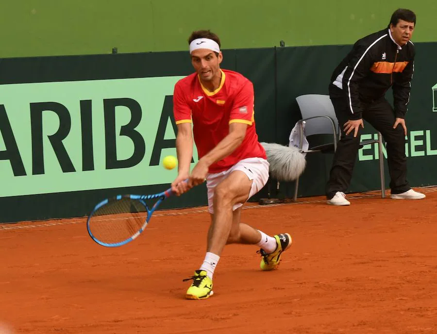 Albert Ramos supera con muchas más dificultades de las previstas a un infatigable Cameron Norrie por 7-6, 2-6, 7-6 y 6-2, en tres horas y 45 minutos