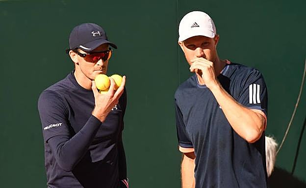 Murray e Inglot se tapan la boca para hablar de la estrategia