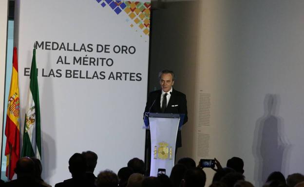 José Coronado, durante su intervención.