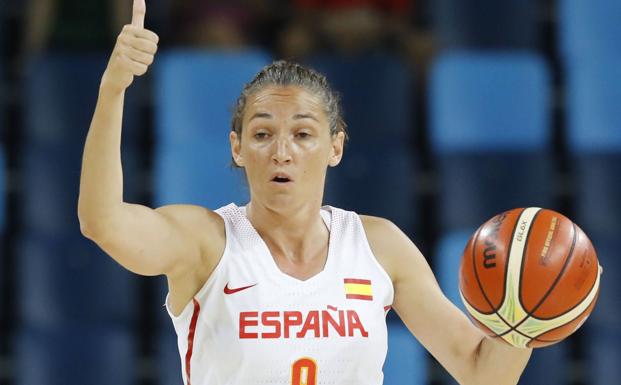 Laia Palau, capitana de la selección española. 