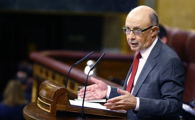 El ministro de Hacienda, Cristóbal Montoro.