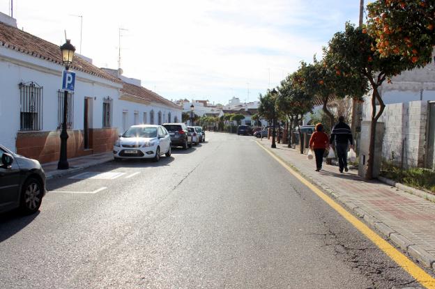 Próxima vía que se incluirá en el proyecto 'Estepona Jardín de la Costa del Sol'.