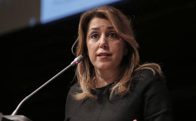 Susana Díaz, en el foro Transfiere. 