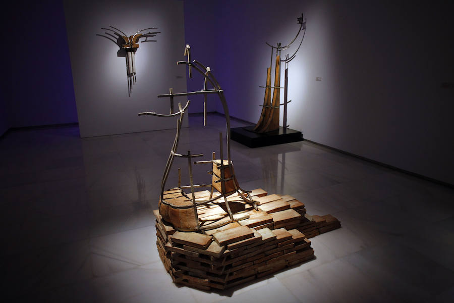 ‘La monumentalización de la memoria’ es la exposición de Juan Garaizábal que se ha inaugurado en el Palacio Episcopal y que se podrá visitar hasta el 22 de abril en Ars Málaga.