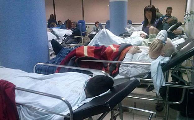 Imagen de archivo de las urgencias del Clínico.