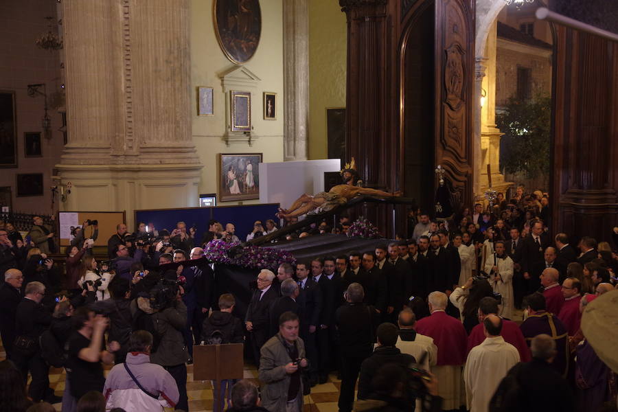 La imagen, que cumple 25 años, visitará la Catedral para presidir el rezo de las estaciones