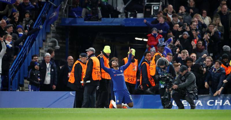 El Chelsea y el Barcelona se enfrentaron en Stamford Bridge en la ida de octavos de final de la Liga de Campeones.