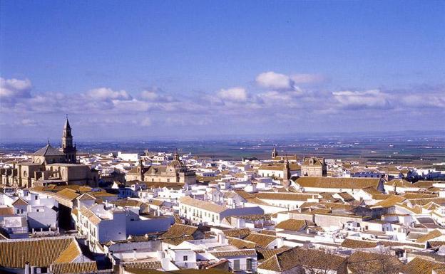 Vista panorámica de la ciudad de Carmona. 