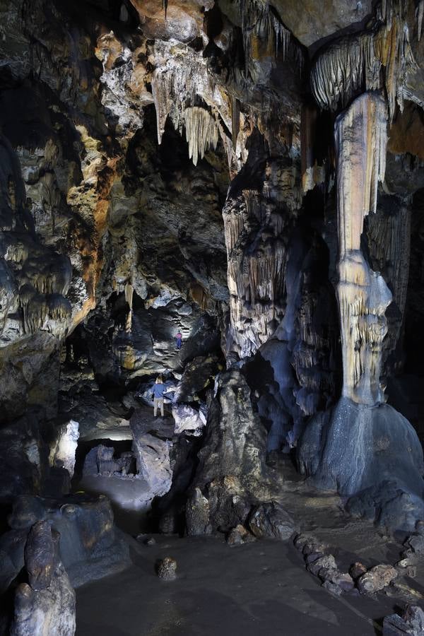 Gran sala de las Estrellas donde se conservan las pinturas más antiguas