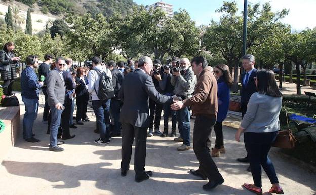 Imagen. La comparecencia de De la Torre, en fotos