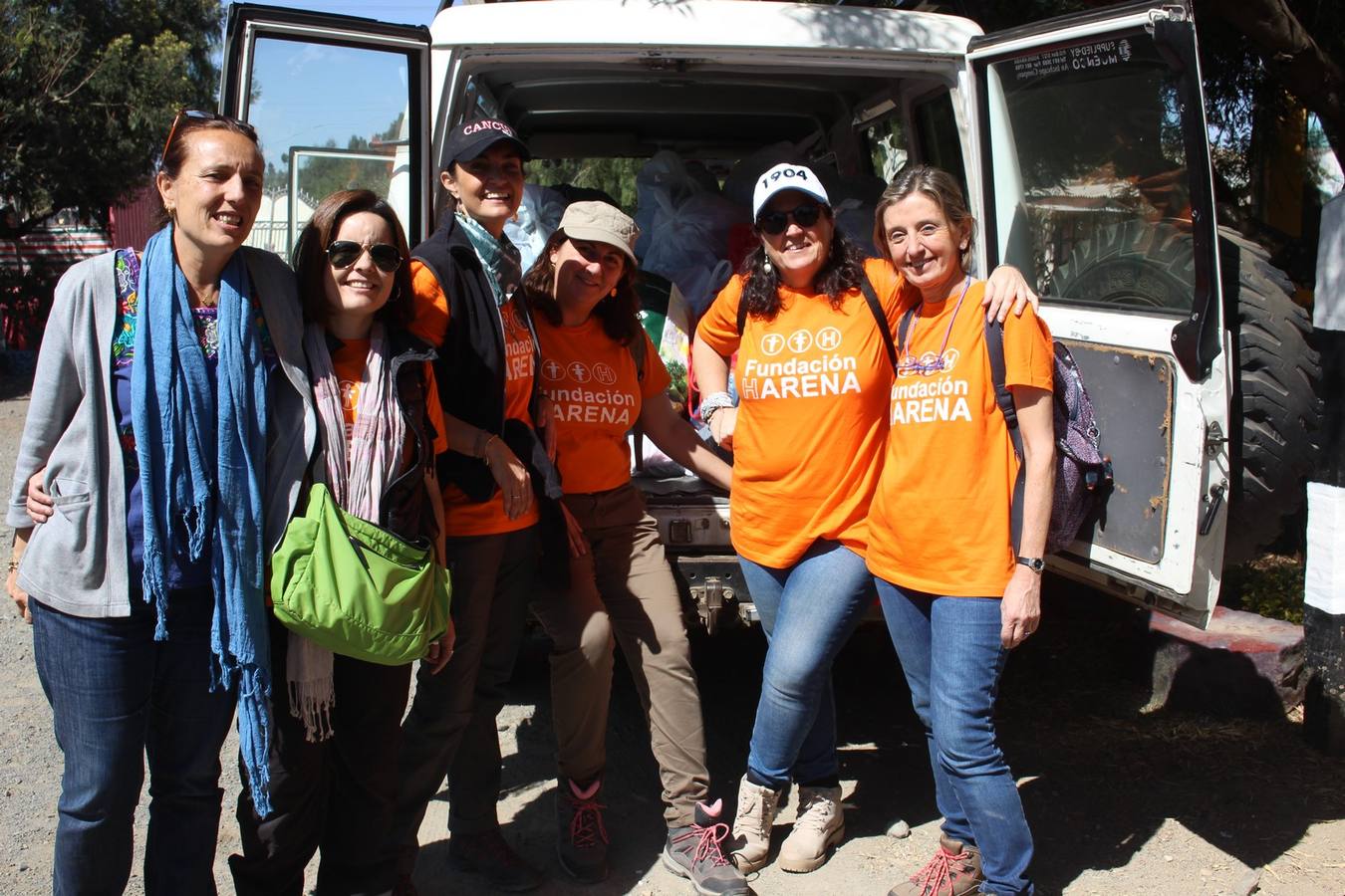 La Fundación Harena visita Etiopía con once voluntarios malagueños para paliar el hambre en varios poblados del norte del país