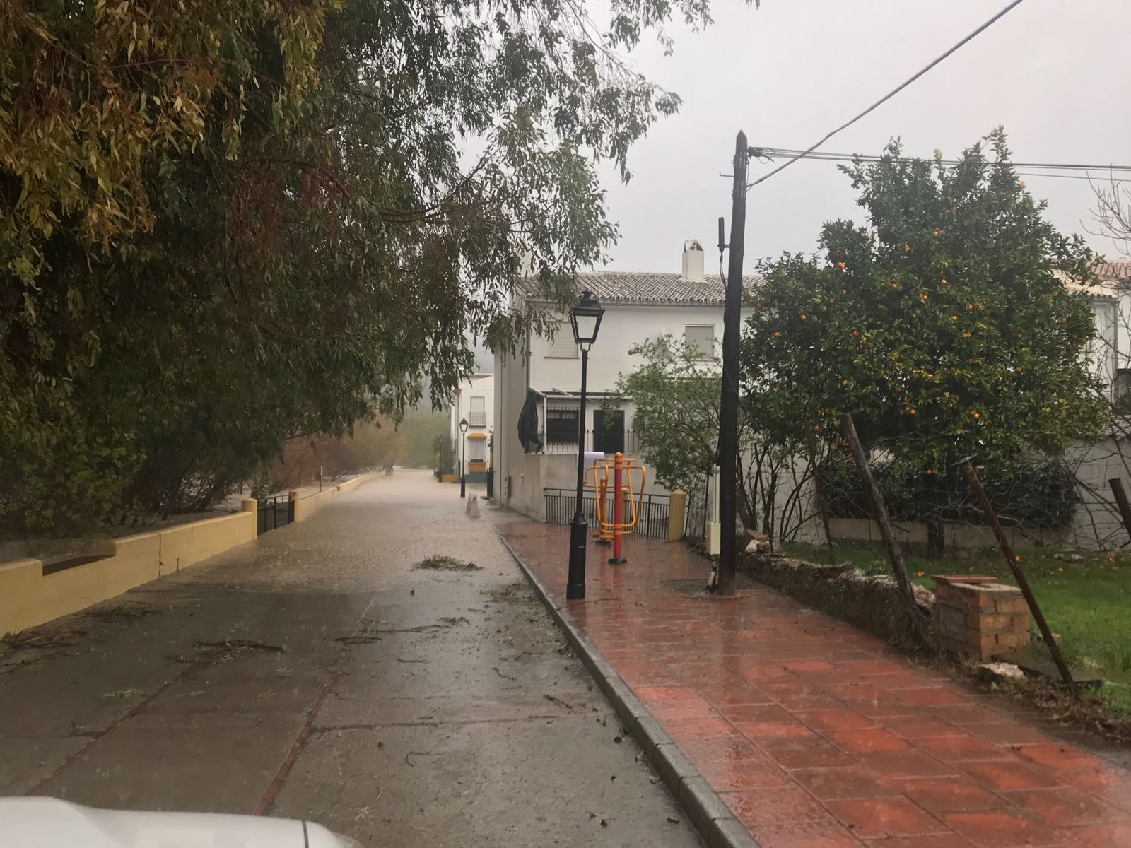 Jimera de Líbar, donde se han producido desalojos por la lluvia. 