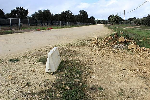 La variante de Arriate está paralizada desde 2010. 