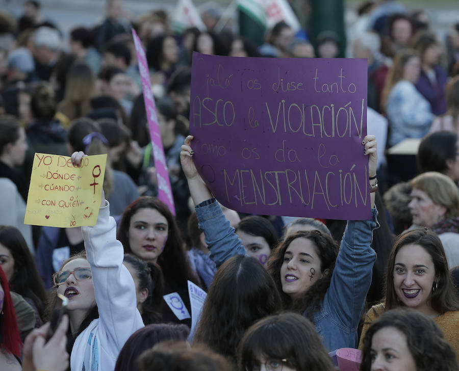 Resumen en imágenes del desarrollo del Día Internanacional de la Mujer en la capital y la provincia