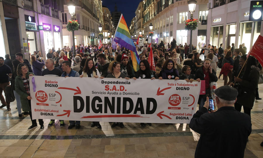 Resumen en imágenes del desarrollo del Día Internanacional de la Mujer en la capital y la provincia