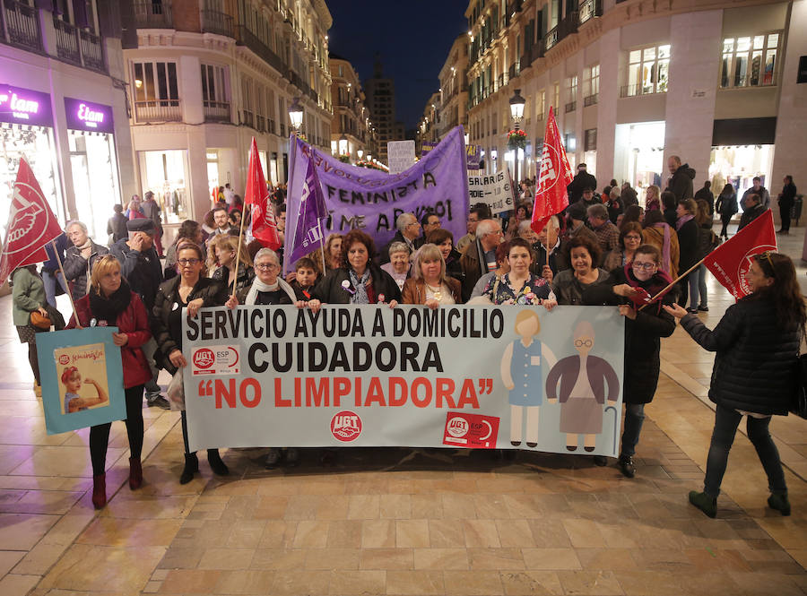 Resumen en imágenes del desarrollo del Día Internanacional de la Mujer en la capital y la provincia