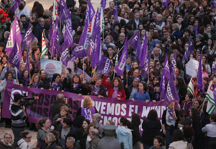 Resumen en imágenes del desarrollo del Día Internanacional de la Mujer en la capital y la provincia