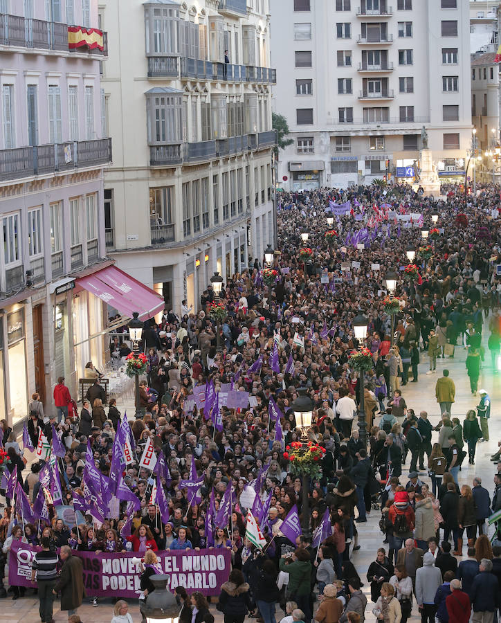 Resumen en imágenes del desarrollo del Día Internanacional de la Mujer en la capital y la provincia