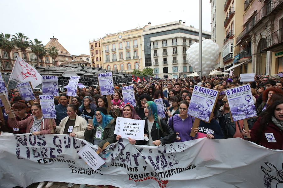 Resumen en imágenes del desarrollo del Día Internanacional de la Mujer en la capital y la provincia