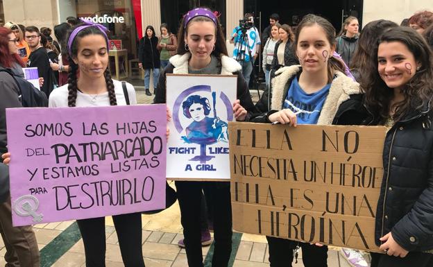 «¡Viva la huelga feminista!». El Manifiesto del 8M en Málaga