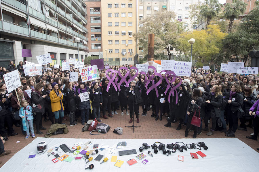 La jornada de huelga transcurre sin incidencias por todo el territorio.