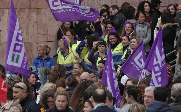 Galería. Las imágenes del 8M en Málaga. 