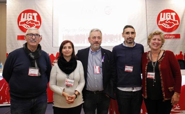 Nueva ejecutiva de UGT en Málaga.