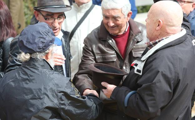 Protesta del pasado lunes contra los recortes en materia de pensiones.