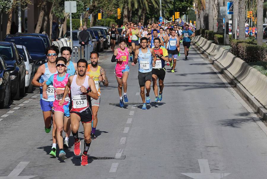 La Minimaratón de ocho kilómetros con llegada en el castillo de Gibralfaro es la carrera popular más antigua de Málaga