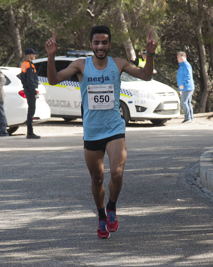 La Minimaratón de ocho kilómetros con llegada en el castillo de Gibralfaro es la carrera popular más antigua de Málaga