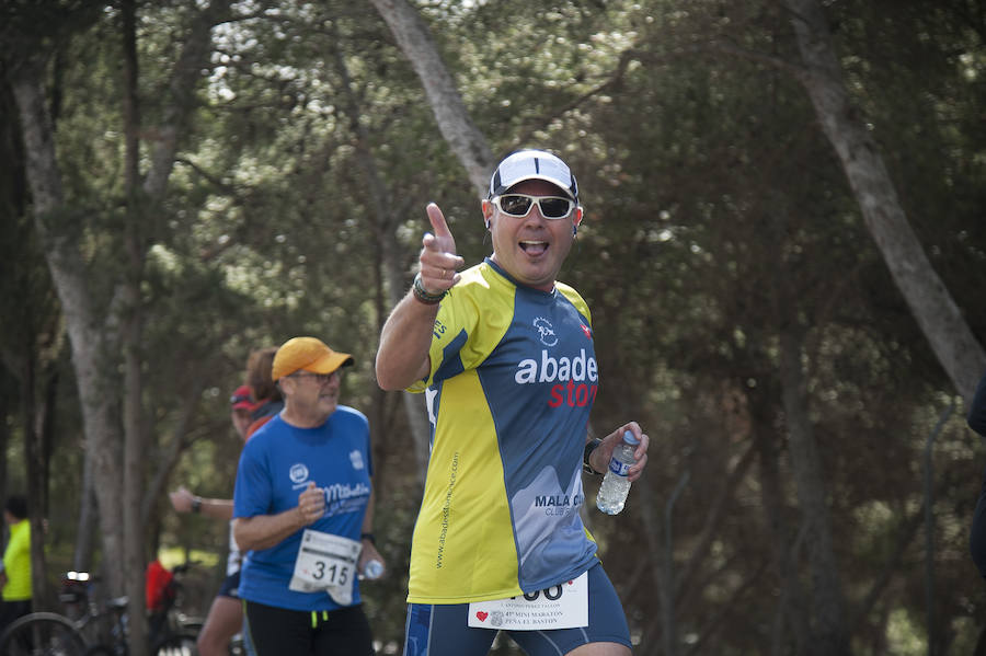 La Minimaratón de ocho kilómetros con llegada en el castillo de Gibralfaro es la carrera popular más antigua de Málaga