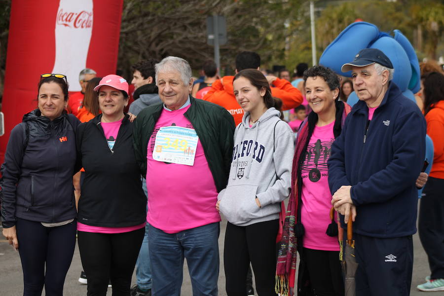 La lluvia respetó hasta el final de la prueba destinada a recaudar fondos para Proyecto Hombre Málaga