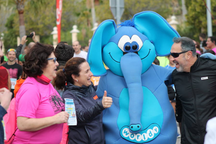 La lluvia respetó hasta el final de la prueba destinada a recaudar fondos para Proyecto Hombre Málaga