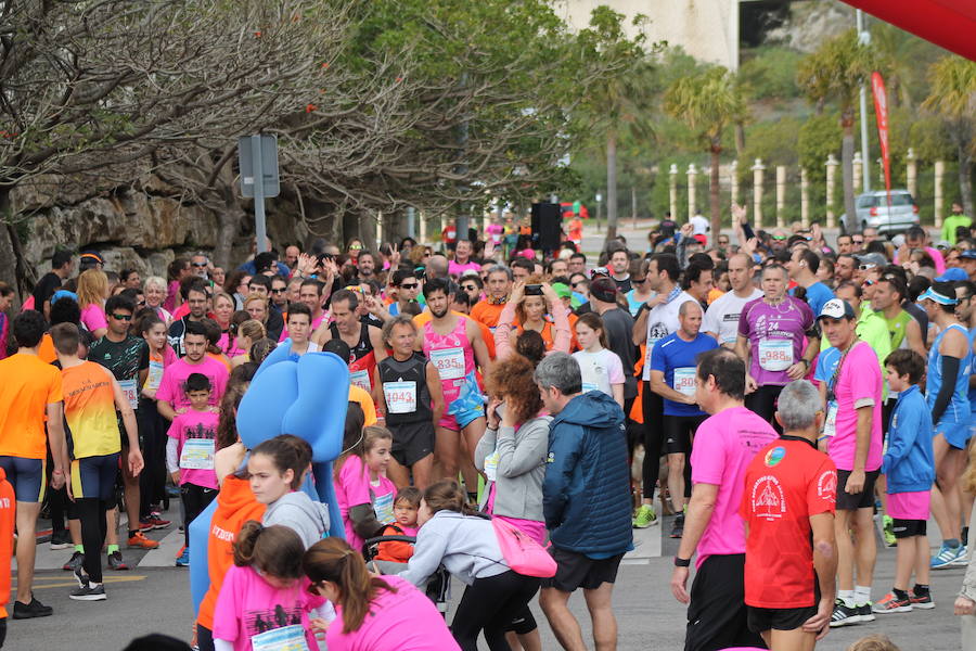 La lluvia respetó hasta el final de la prueba destinada a recaudar fondos para Proyecto Hombre Málaga