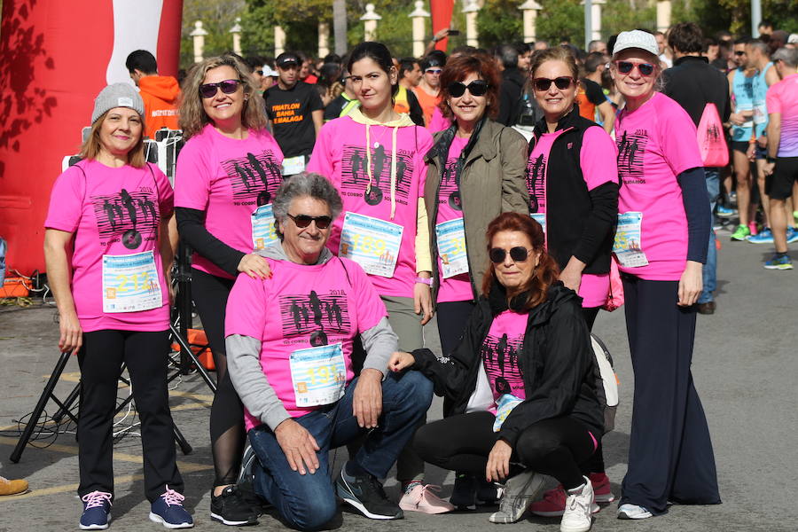 La lluvia respetó hasta el final de la prueba destinada a recaudar fondos para Proyecto Hombre Málaga
