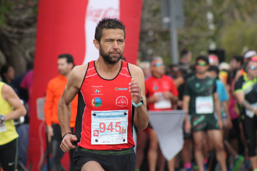 La lluvia respetó hasta el final de la prueba destinada a recaudar fondos para Proyecto Hombre Málaga