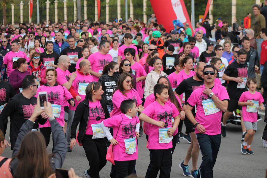 La lluvia respetó hasta el final de la prueba destinada a recaudar fondos para Proyecto Hombre Málaga