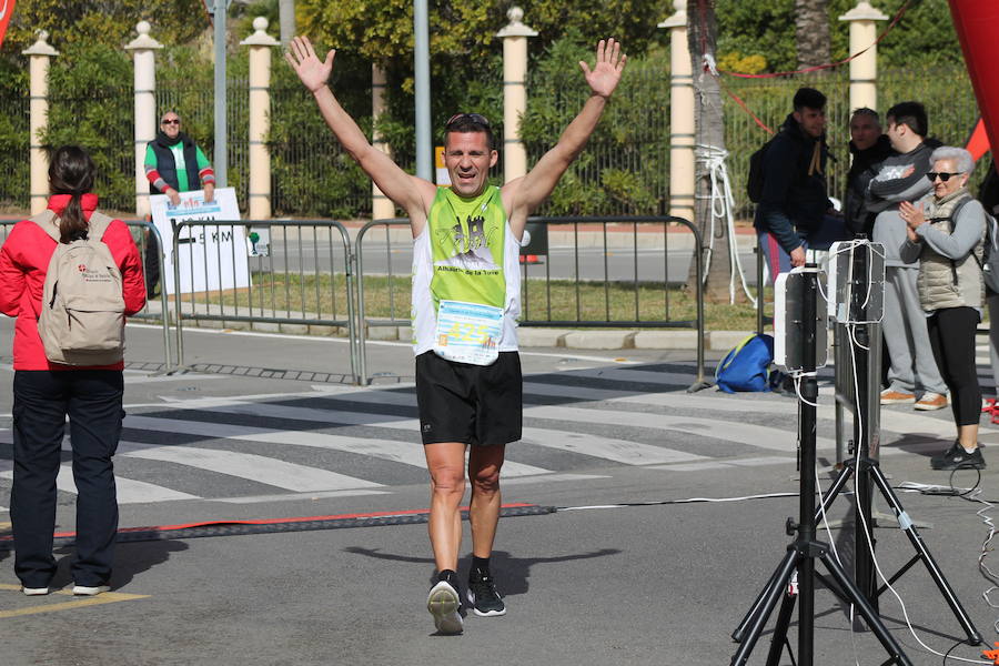La lluvia respetó hasta el final de la prueba destinada a recaudar fondos para Proyecto Hombre Málaga