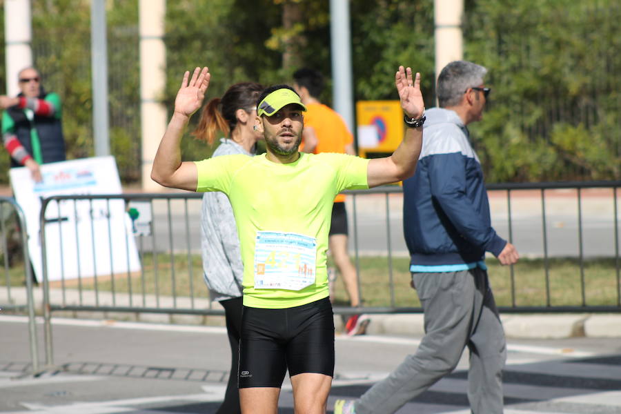La lluvia respetó hasta el final de la prueba destinada a recaudar fondos para Proyecto Hombre Málaga