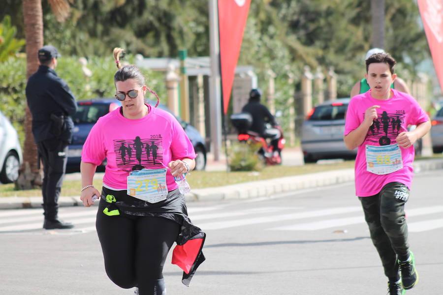 La lluvia respetó hasta el final de la prueba destinada a recaudar fondos para Proyecto Hombre Málaga