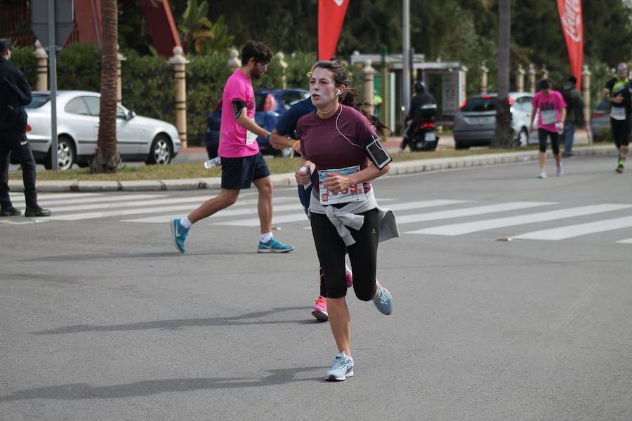 La lluvia respetó hasta el final de la prueba destinada a recaudar fondos para Proyecto Hombre Málaga