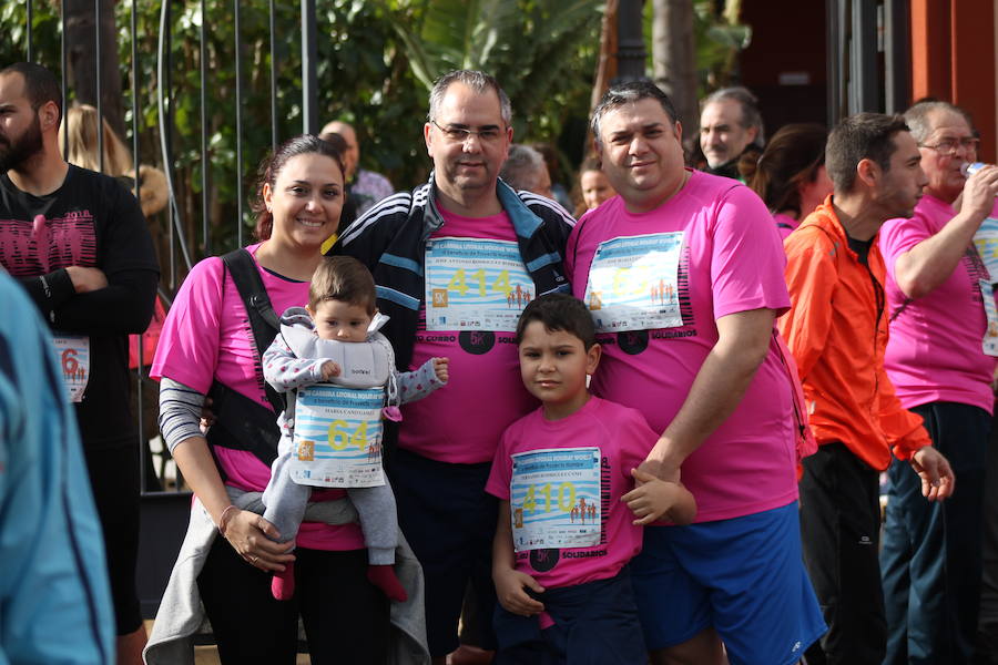 La lluvia respetó hasta el final de la prueba destinada a recaudar fondos para Proyecto Hombre Málaga